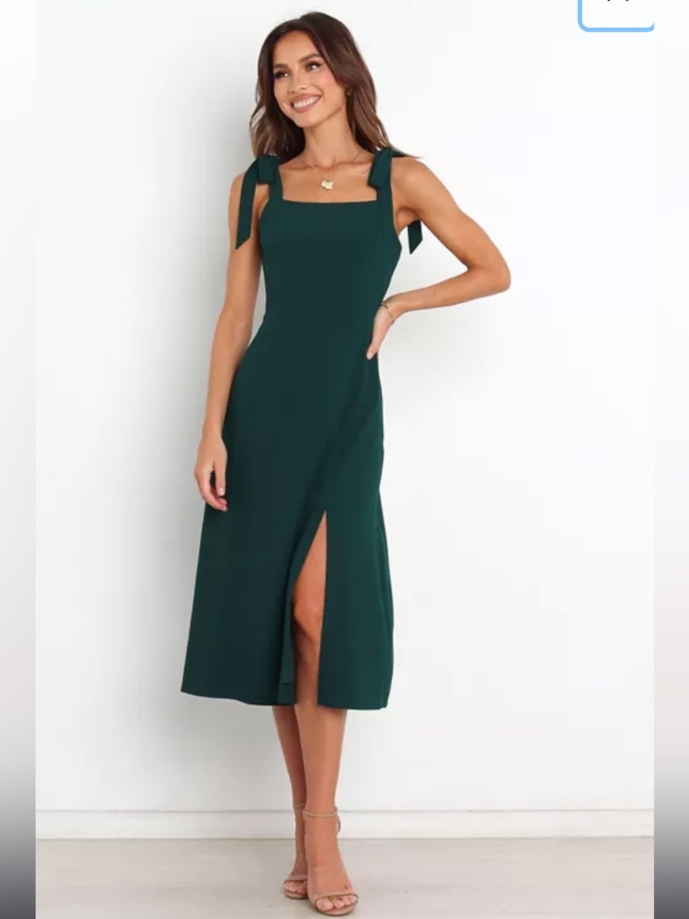Petal and Pup Laurel Dress in green